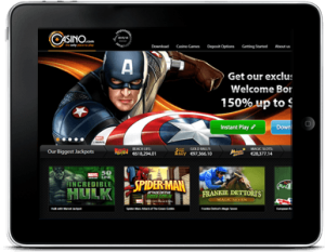 can you check the casino.com review on your tablet