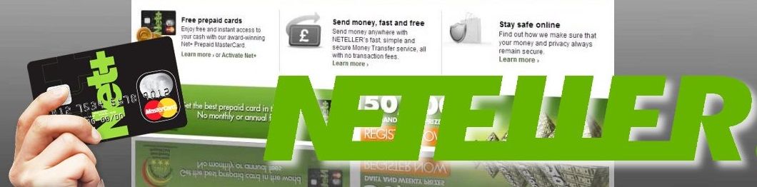 Use the Neteller card to transfer money online!