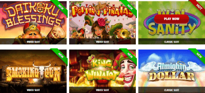 Wide collection of slots await you at Cocoa Casino