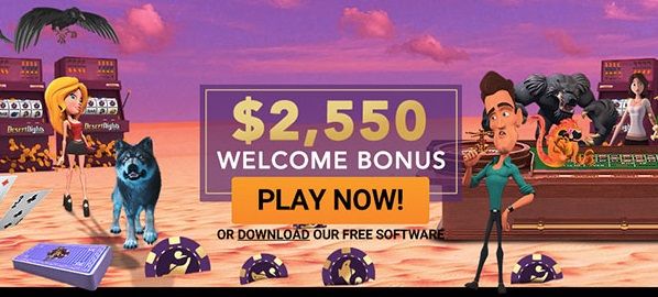 What are the benefits of the Desert Nights welcome bonus?