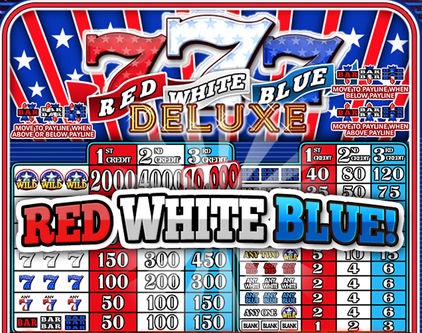 have red, white and blue 3-reel slots proven their reputation