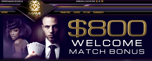 Are there many bonuses at the site of Miami Club?