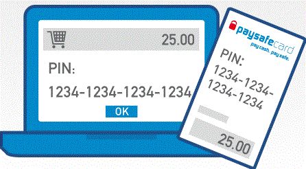 You can make deposits with Paysafecard voucher!