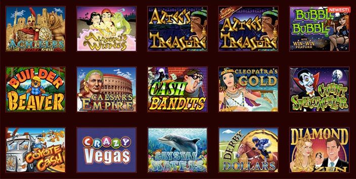 Which slots are available at the Planet 7 website?