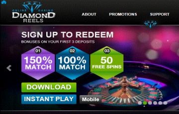Do Diamond Reels have many promotions for new players?