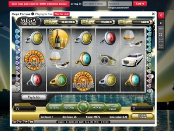what slots are part of the royal panda game selection